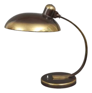 Vintage Golden President 6750 Table Lamp by Christian Dell for Kaiser Dell, 1950s