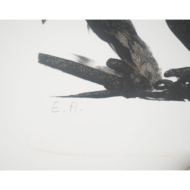 Salvador Dali, Black Bullfighter, Original Lithograph For Sale - Image 5 of 6