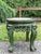 Asian Antique 19th Century Chinese Carved Hongmu Rosewood Marble Top Table Cut Down For Sale - Image 3 of 7