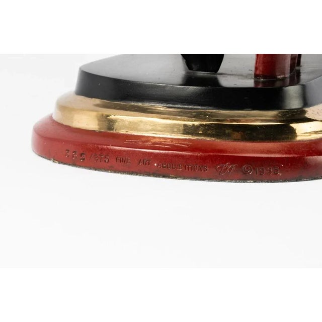 "Amazon" Bronze Sculpture by Erté, 1985 For Sale - Image 10 of 13