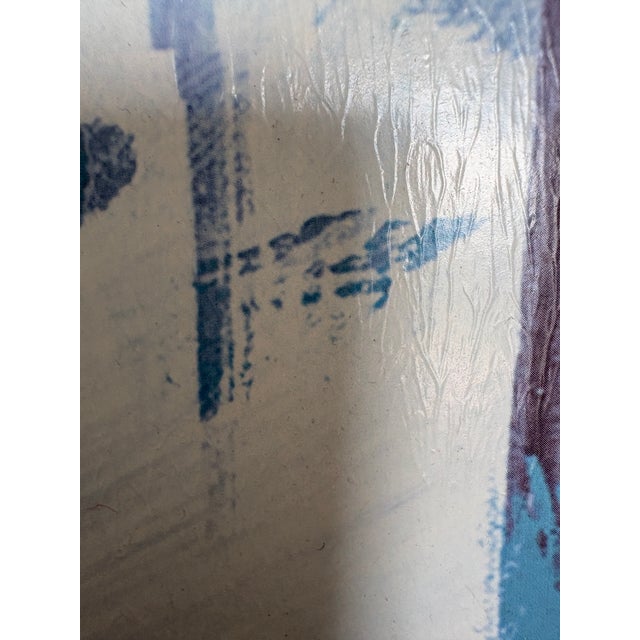 1990s Vintage Large Landscape Painting For Sale - Image 5 of 11