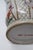 Mid 20th Century Chinese Porcelain Trumpet Vase With Floral Trellis Decoration & Raised White Accents For Sale - Image 5 of 18