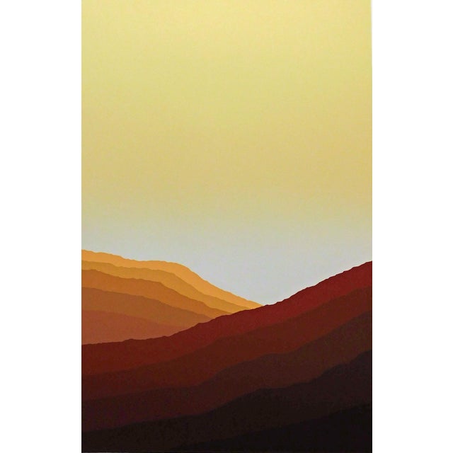 "Sandscape II" by Jim Boutwell Original Limited Edition Serigraph by Jim Boutwell Pencil signed, titled and numbered by...