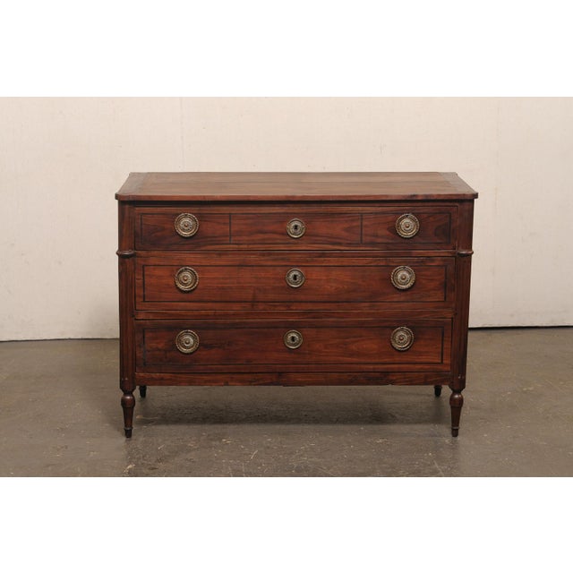 French Louis XVI Revival Commode, 19th C. For Sale - Image 10 of 13
