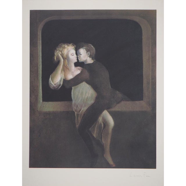 Léonor Fini, Lovers on the Balcony, Original Signed Screenprint For Sale - Image 6 of 6