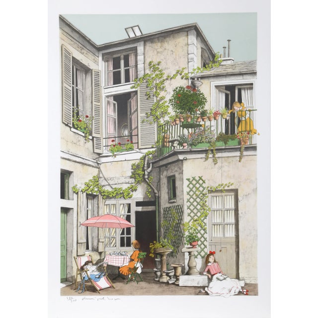 Les Vacances Denis Paul Noyer Year: 1981 Size: 32 in. x 23.75 in. Lithograph, signed and numbered in pencil 260, 40 AP