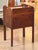 19th Century George III Mahogany Bedside Commode With Tambour Door For Sale - Image 9 of 10