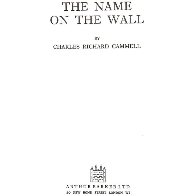 CAMMELL, Charles Richard [200] pp. Arthur Baker Ltd 1960 8 3/4" x 5 3/4" Jacket design by Arthur Pyper A guide to the...