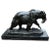 Bronze Brown Grizzly American Bear Statue, 20th-Century For Sale