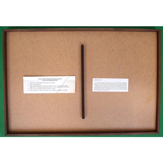 Late 20th Century Backgammon Board for Mounting Needlework Panels (New) For Sale - Image 5 of 5
