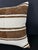 Contemporary Turkish Hemp Pillow Cushion Natural Beige Brown Cushion Cover 20x20 For Sale - Image 3 of 4
