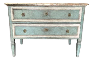 18th Century Swedish Gustavian Painted Chest of Drawers