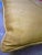 Vintage Gold Silk With Floral Embroidery Design Pillow For Sale In West Palm - Image 6 of 7