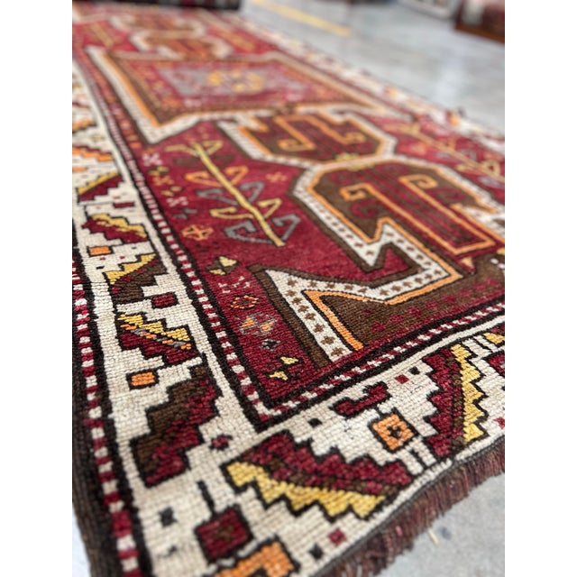 1930s Nomadic Tribal Runner Rug For Sale - Image 10 of 12