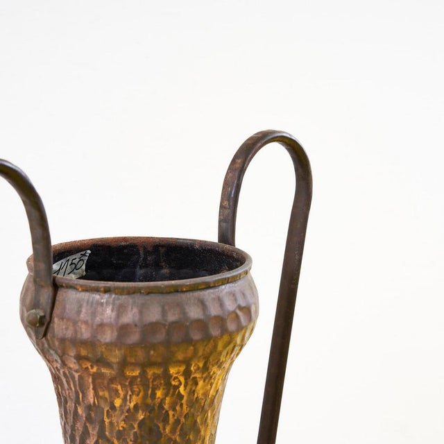 Umbrella Stand in Copper For Sale - Image 4 of 8