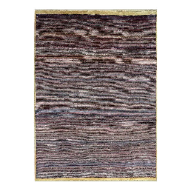 1980s Persian Shiraz Area Rug 5’5″ X 7’6″ For Sale