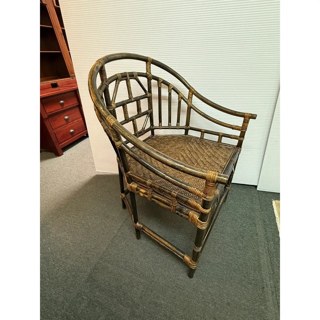 Brighton Pavilion Bamboo Dining Chairs, Vintage Set of Eight For Sale - Image 12 of 12