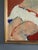 Mid-Century Modern 'Reclining Figure in Red' Abstract Figurative Oil Painting by Swedish Artist Hans Osswald (1919-1983), Framed For Sale - Image 6 of 13