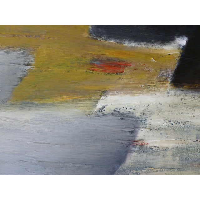 2020s "Smiling at Night" Abstract Oil and Acrylic Painting by Scott Spencer For Sale - Image 5 of 7