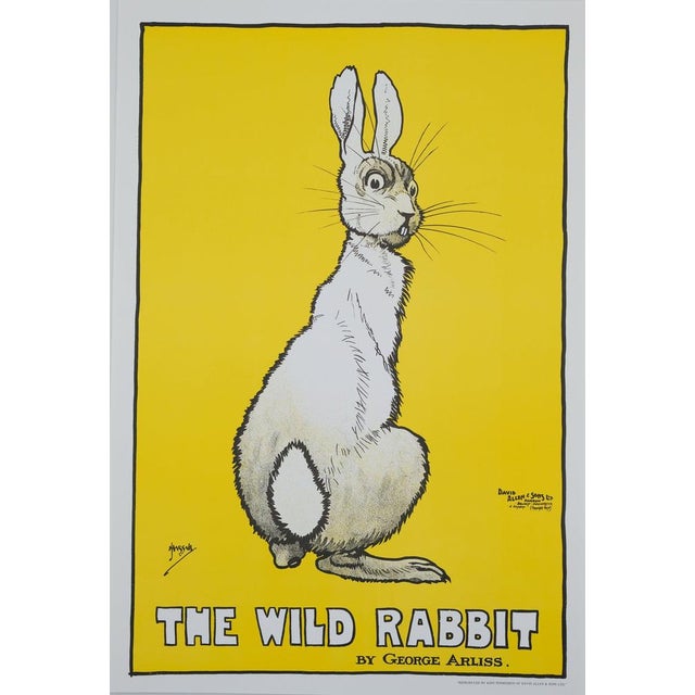 Paper The Wild Rabbit Poster after John Hassall For Sale - Image 7 of 7