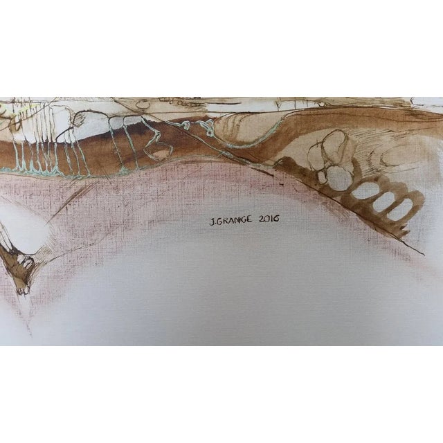 Jacques Grange, Paysage 3, 2016, Acrylic on Canvas For Sale - Image 3 of 4