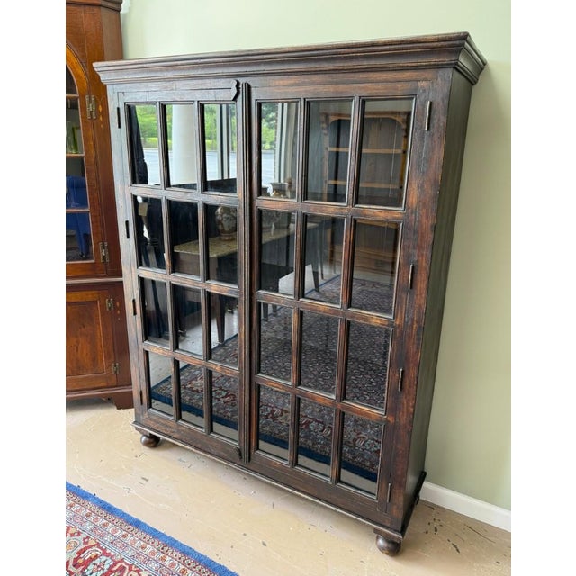 Crate & Barrel Crate and Barrel Two-Door Library Bookcase For Sale - Image 4 of 13