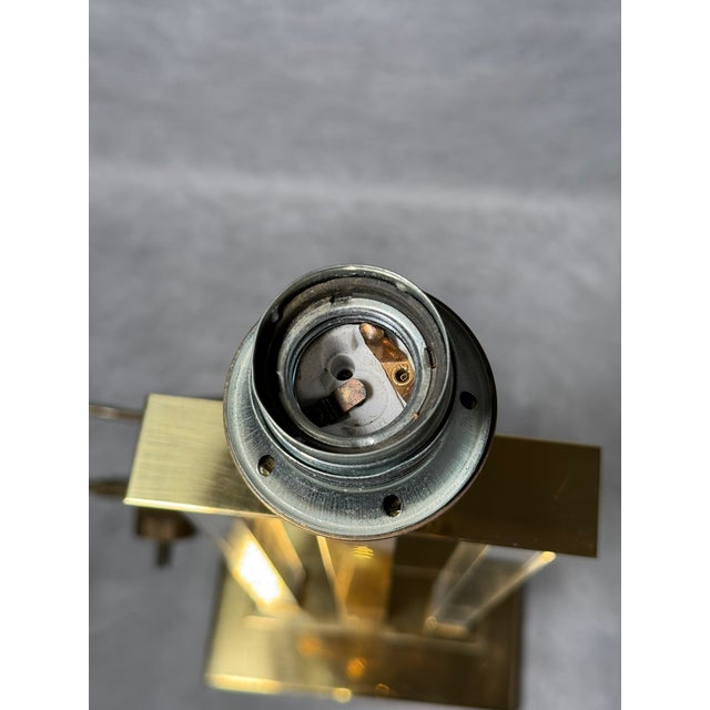 Vintage Hollywood Regency Table Lamp, 1980s For Sale - Image 4 of 9