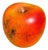 Hans Hedberg (1917-2007), Sculpture in Shape of Apple, Faience. H 12 Cm., 1890s For Sale