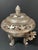 Late 20th Century Chinese Art Silver Gilt Bronze Metal Incense Burner For Sale - Image 10 of 11