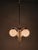 Art Deco Nickel Chandelier with Opaline Glass Globes, 1930s For Sale - Image 3 of 14
