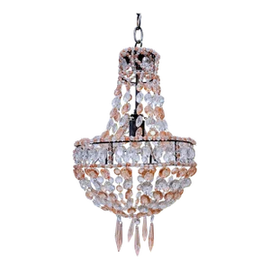 Vintage Beaded Empire Style Chandelier