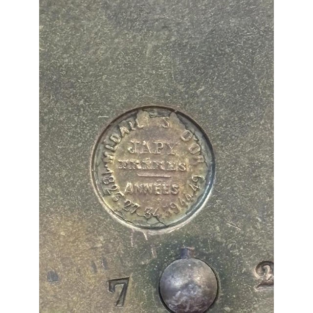 Antique French Clock by Japy Frere For Sale - Image 11 of 14