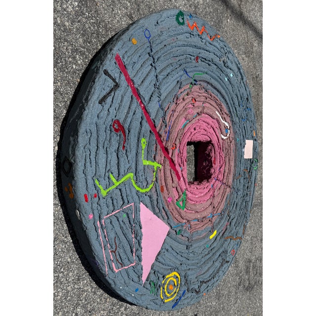 Multimedia, bio-sonic abstract sculpture created by the contemporary American interdisciplinary artist David W....