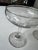 1970s 1970s Glass Anniversary Champagne Glasses - a Pair For Sale - Image 5 of 6