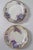 A beautiful, complementary pair of antique French porcelain decorative plates by Haviland & Co. Limoges. Each plate...