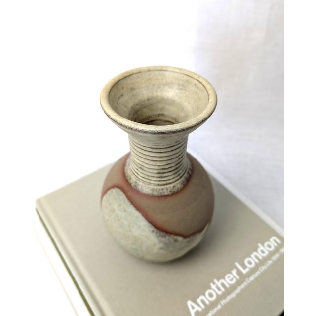 Vintage Rustic Ceramic Vase by St Agnes Pottery Studio, 1970s For Sale - Image 6 of 9