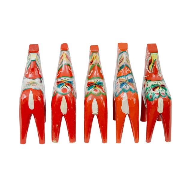 Swedish Hand-Painted Dala Horses, 1900, Set of 12 For Sale - Image 9 of 11