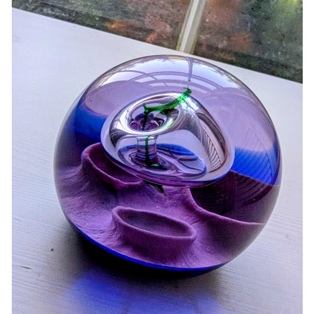 Contemporary Caithness Glass Orb For Sale - Image 3 of 9