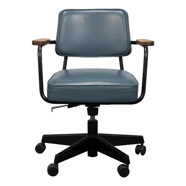 Swivel Executive Office Chair by Jean Prouvé for Vitra, 1951 For Sale
