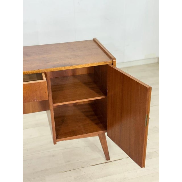 Mid-Century Makore Desk, 1960s For Sale - Image 3 of 12