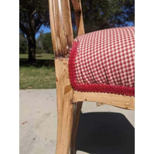 Early 20th Century Victorian Upholstered Parlor Chair For Sale - Image 15 of 18