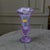 The Vintage German Alexandrite Lead Crystal Fluted Trumpet Vase is a stunning piece of decorative glassware. Made of high-...