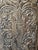 1920s Tree of Life Carved Natural Wood Barn Door – Feature Wall Panel 84x36 For Sale - Image 5 of 6