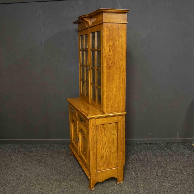 Art Nouveau Bookcase, 1890s For Sale - Image 5 of 12