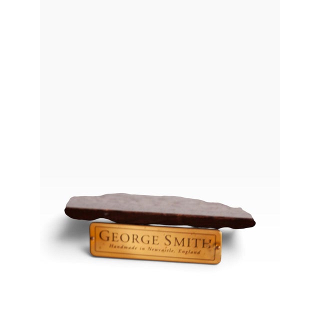 2010s Pair of George Smith "Norris" Slipper Chairs in Brown Suede. 2010s For Sale - Image 5 of 7