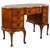 Kidney-Shaped Walnut Desk, 1920s For Sale