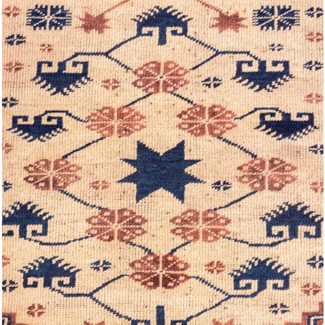 Traditional Turkish Baluch Wool Rug, 5' 8" X 3' 4" For Sale - Image 3 of 9