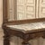 19th Century French Walnut Louis XIV Style Marble-Top Console & Beveled Mirror For Sale - Image 11 of 12