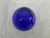 Vintage Cobalt Blue Glass Apple Paper Weight For Sale In New York - Image 6 of 8