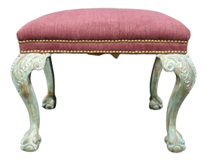 Carved Foot Stool
